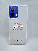 Прозорий силіконовий чохол 2 мм. для Motorola Moto G85