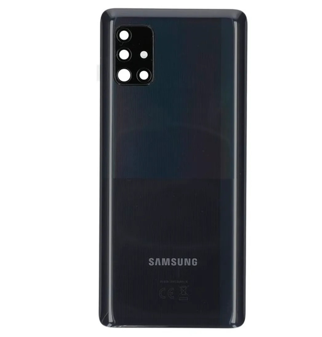 Задня кришка для смартфону Samsung A515 Galaxy A51, Original PRC, чорний