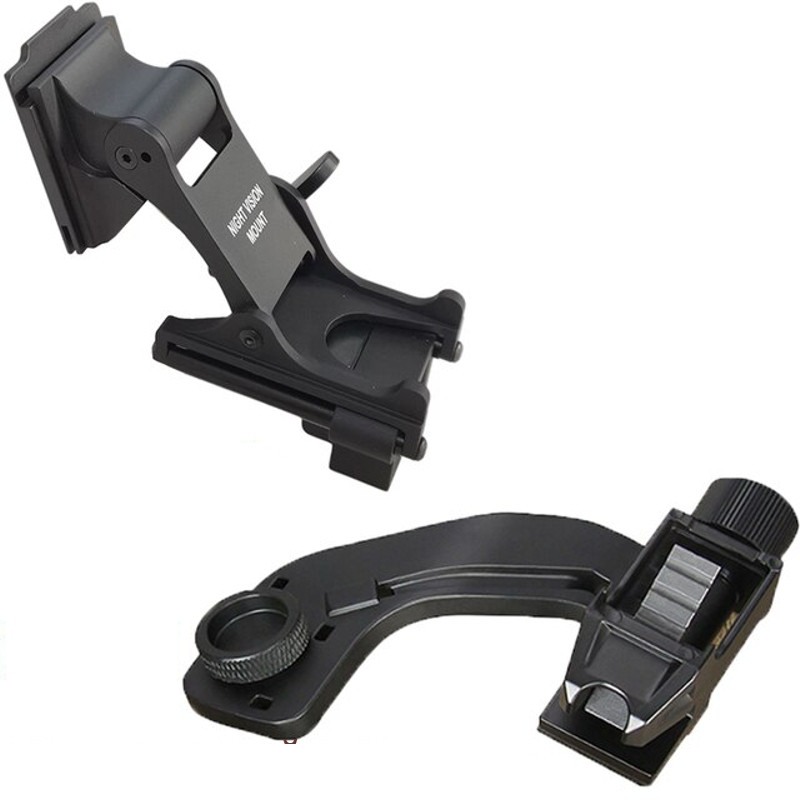 Комплект NVG кріплення на шолом Rhino mount + металевий адаптер J-arm для монокуляра нічного бачення PVS-14, фото 1