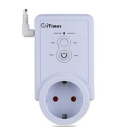 GSM розетка з датчиком температури c дистанційним управлінням через СМС Waytronic iTimer (русифікована версія)