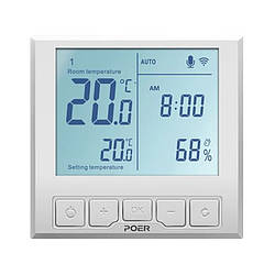 WiFi термостат для котла - терморегулятор з LCD дисплеєм POER PTC20