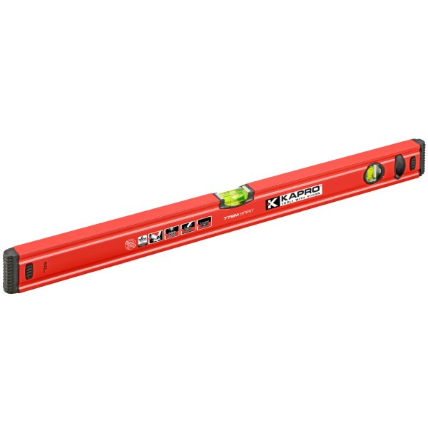 Рівень-васервага 0,6 м профі 2 вічка, KAPRO SPIRIT, фото 1