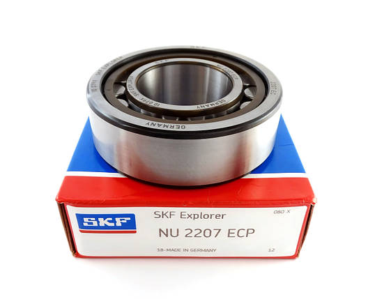Підшипник NU 2207  ECP - SKF Німеччина, фото 1