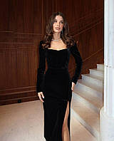 Вечерние Платье бархат FN- 27239 р: 42-44;44-46