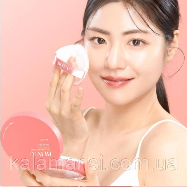 Сонцезахисний кушон з колагеном BLIV:U Collagen Bouncing Sun Cushion 24 г