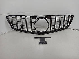 Решітка радіатора на Mercedes-Benz C-class W204 2006-2013 GT chrome black