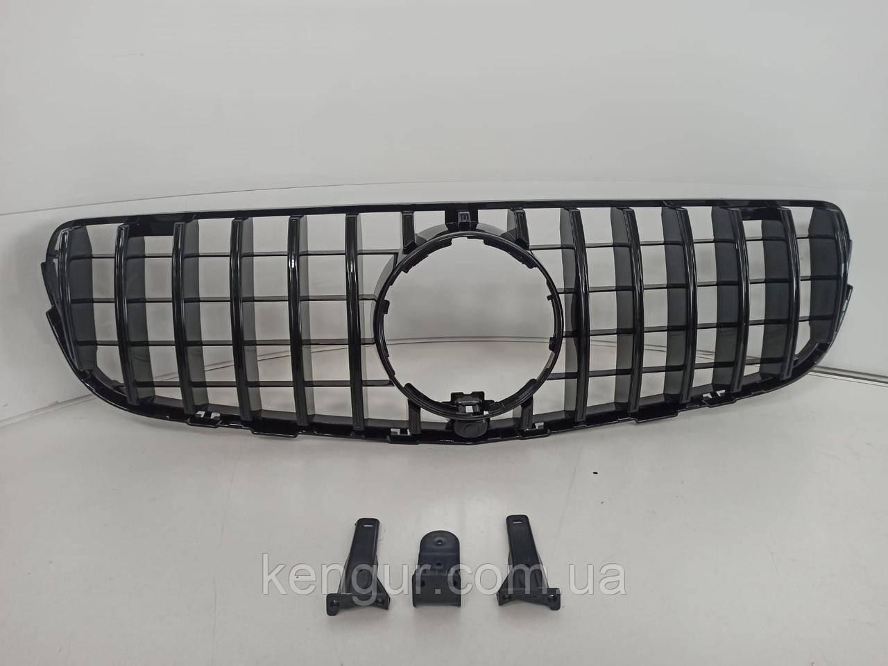 Решітка GT black (camera) Mercedes GLC-class X253 2015+, фото 1