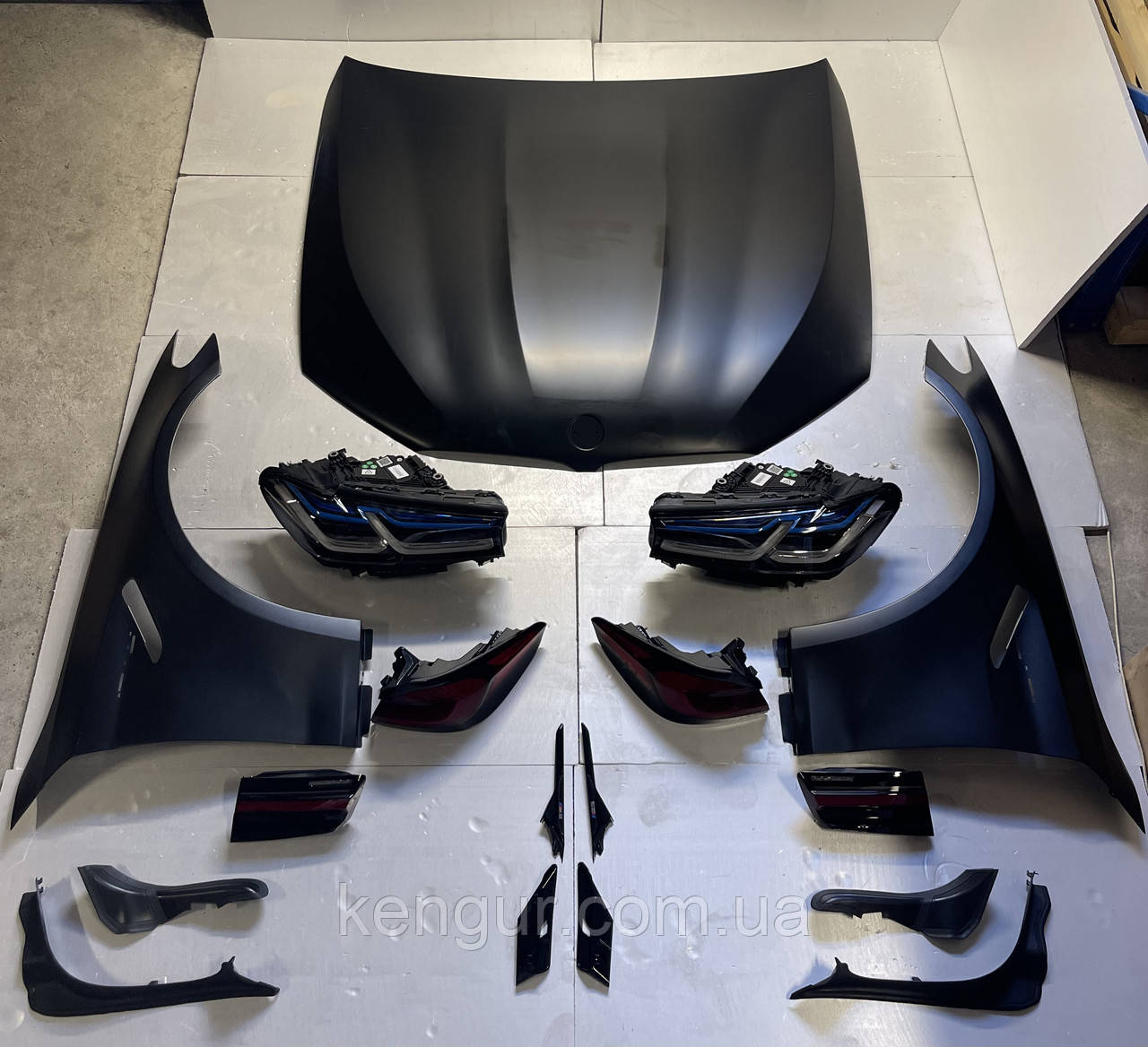 Обвіс BMW 5 G30 2018-2020, стиль М5 2021 (повний)