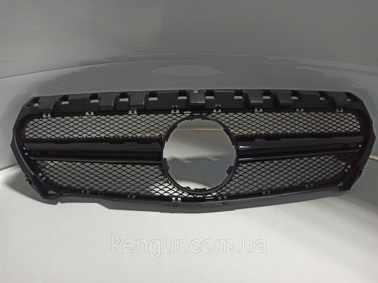 Решітка радіатора AMG black Mercedes W176 2012-2015 ..., фото 1