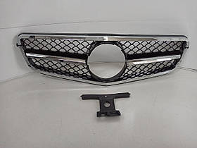 Решітка радіатора на Mercedes-Benz C-class W204 2006-2013 SL chrome black