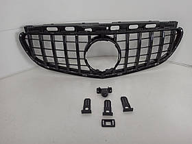 Решітка радіатра GT (all black) Mercedes W212 2014-2015 сamera