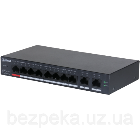 PoE Dahua DH-CS4010-8ET-110 Комутатор 8 канальний, фото 1