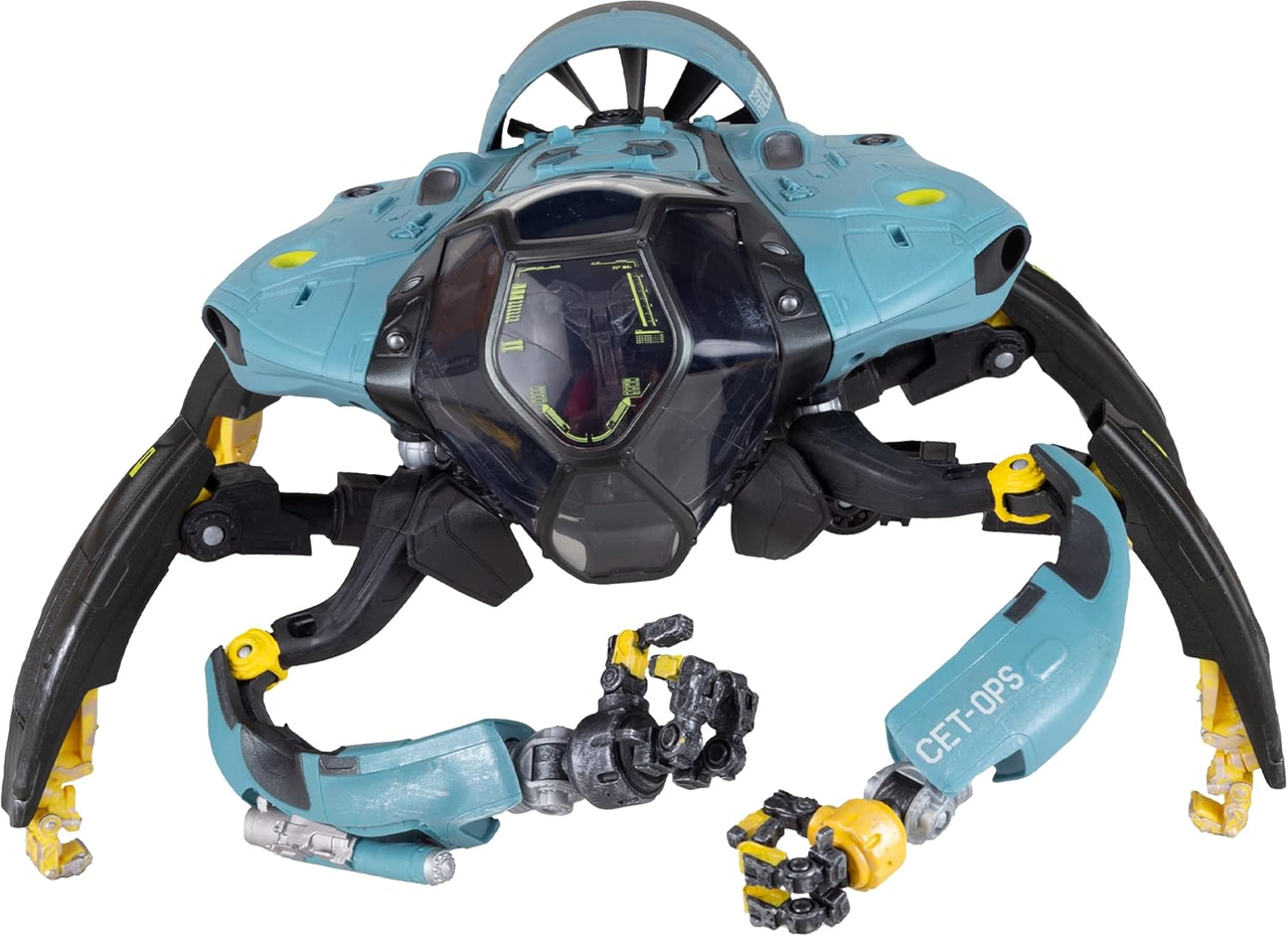 Фигурка Аватар Мега большой Подводный аппарат Краб Мак Фарен 30см McFarlane CET-OPS Crabsuit 16319