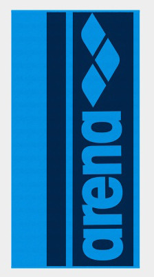 Рушник Arena LOGOTYPE JACQUARD TOWEL блакитний, темно-синій Уні 140х50см original Акція Знижка
