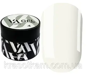 Builder Gel Valeri No04 молочний 30 мл