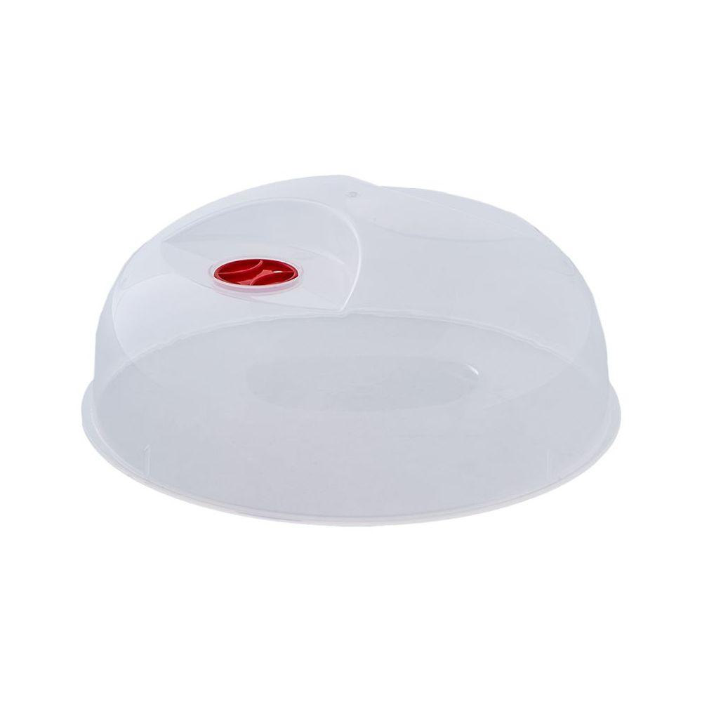 Кришка для мікрохвильовки  Алеана 25 см напівпрозора