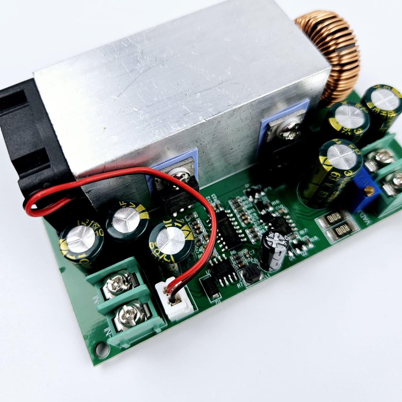 Перетворювач стабілізатор знижувальний 25A 12-75V 600W SZ-8025CV Импульсный стабилизатор, фото 1