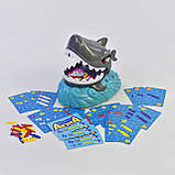 Гр Настільна гра "Шалена Акула" 7386 "4FUN Game Club", на батарейках, світло, звук, в коробці, фото 2