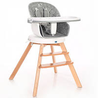 ТОП! Стілець для годування Bertoni/Lorelli NAPOLI grey candy (23730) - (gHome)