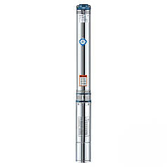 Насос відцентровий свердловинний 0.75 кВт H 84(65)м Q 55(35)л/хв Ø102мм mid AQUATICA 4QJD3-12-0.75 (778123)