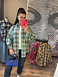 Сорочка жіноча в карту 42-46, фото 2