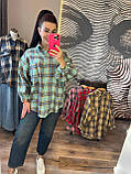 Сорочка жіноча в карту 42-46, фото 4