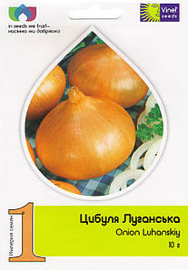 Насіння цибулі Луганська 10г Vinel seeds