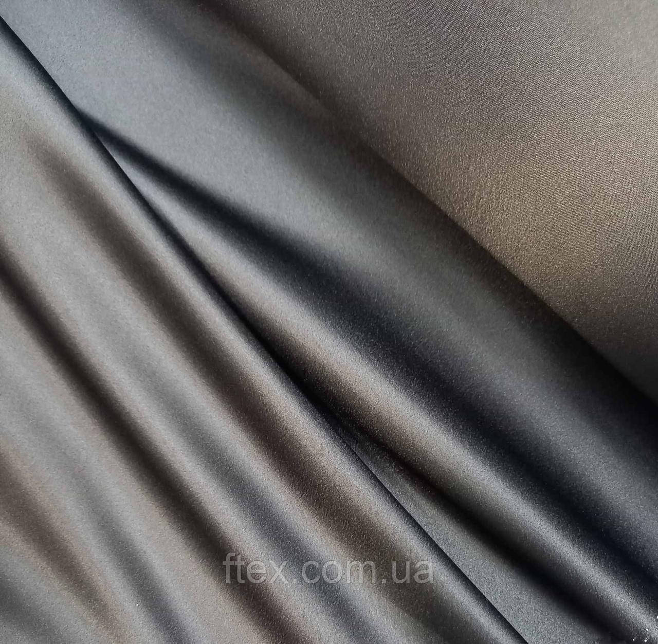 Атлас Прокатний Чорний, фото 1