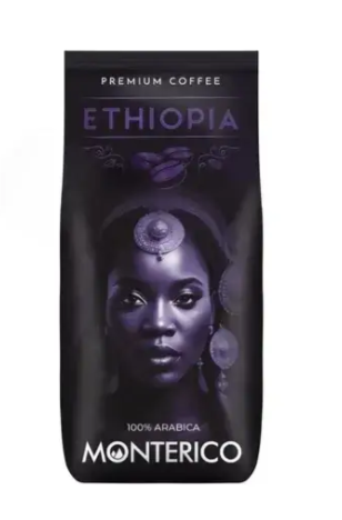 Кава в зернах Monterico Ethiopia 100% арабіка 1 кг