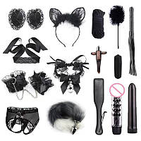 БДСМ для женщин 15 аксессуаров БДСМ-наборы эротические для секса и для ролевых игр садо мазо