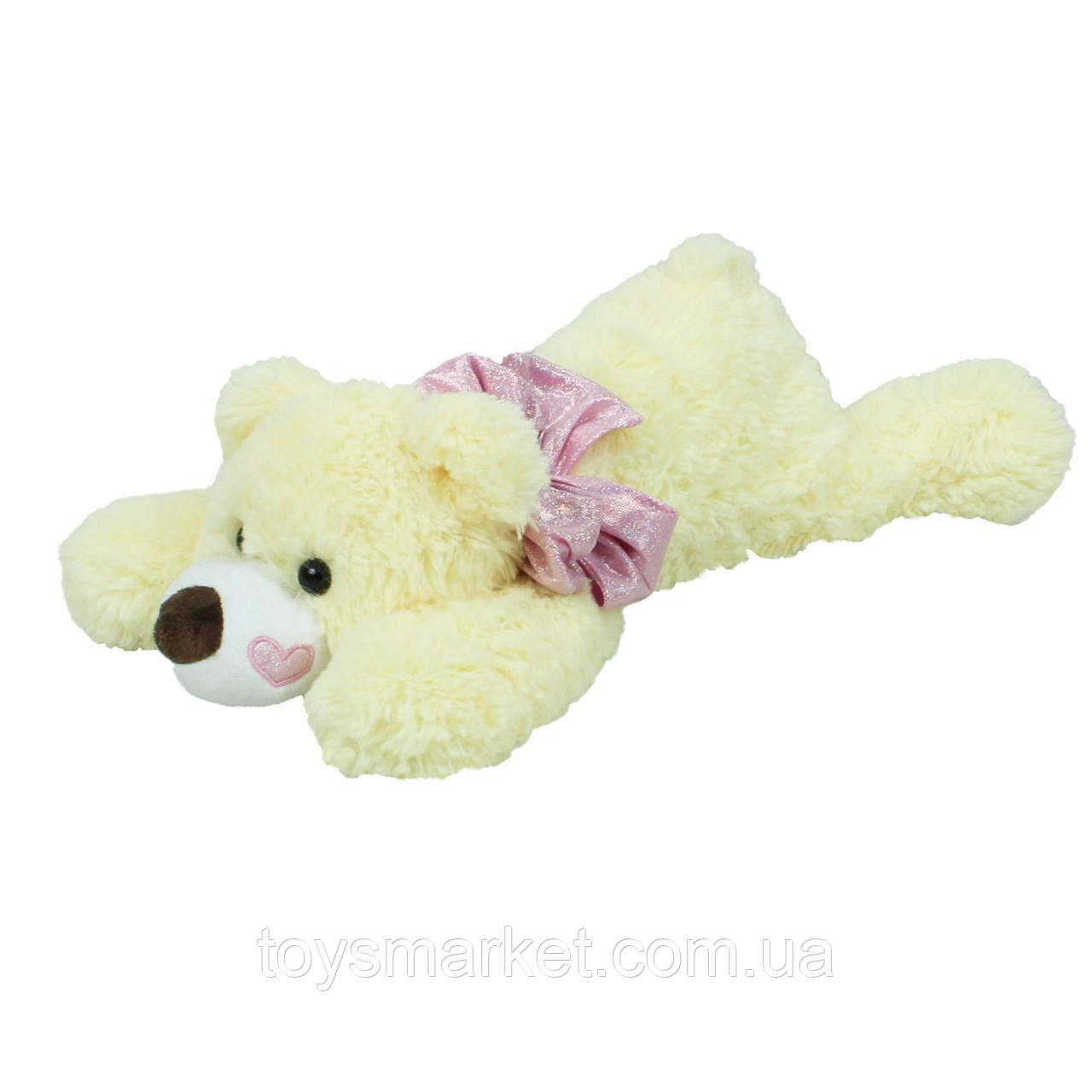 М’яка іграшка лежачий, Ведмедик, 46 см, фото 1