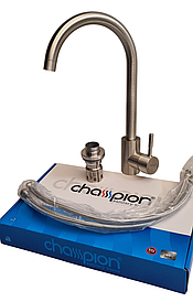 Змішувач для кухні на мийку з неіржавкої сталі Champion SUS304 011