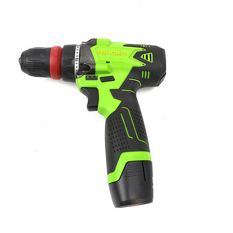 Акумуляторний шуруповерт PRO CRAFT PA-12 DFR NEW 2 акб, фото 1