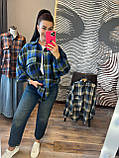 Сорочка жіноча в карту 42-46, фото 2