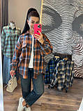 Сорочка жіноча в карту 42-46, фото 4