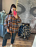 Сорочка жіноча в карту 42-46, фото 5