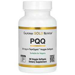Активне довголіття California Gold Nutrition PQQ 20 mg (90 капсул.)