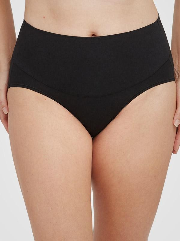 Spanx коригувальні трусики "Cotton Comfort", розмір XL, колір чорний