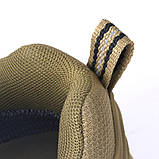 Тактичні кросівки з автошнурівкою ESDY койот, фото 7