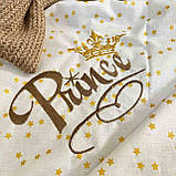 Демісезонний конверт для новонароджених, ангора коса кавовий, фото 5