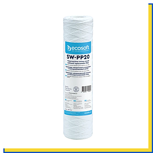 SW-PP20 Картридж з поліпропіленової нитки Ecosoft CPN251020ECO 2,5"x10" 20 мкм