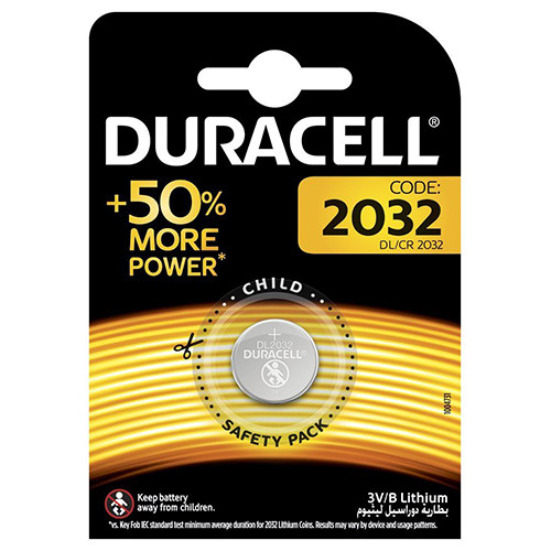 Батарейка Duracell CR2032, litium. 3V