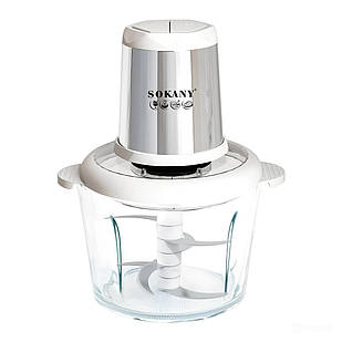 Чопер подрібнювач Sokany SKYM7034WST з чашею 2,5 літри 800 Вт