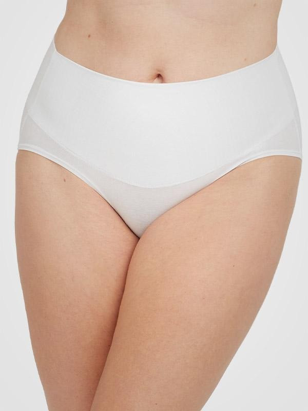 Spanx коригувальні трусики "Cotton Comfort", розмір XL, колір білий