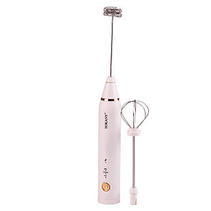 Капучинатор Sokany SK-1772 акумуляторний Білий