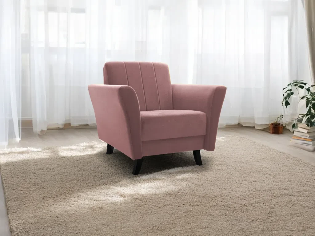 М'яке крісло Linea (рожеве), фото 1