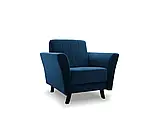 Комплект м'яких меблів Linea (синій темний), фото 4