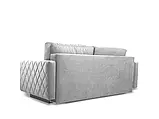 М'який розкладний прямий диван Lenola (сірий світлий), фото 6