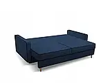 М'який розкладний прямий диван Fasta (синій), фото 5