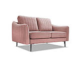 М'який прямий диван Cori 2 (рожевий), фото 2